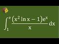 An Exponential Integral That Simplifies Beautifully