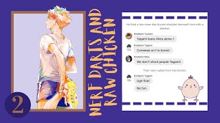 Sit in Your Partners Lap 2/3 || YamaHina, TsukkiKage, KinKuni, UshiTen || Haikyuu!! Text Chat