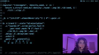 Livecoding electronic music in my bedroom