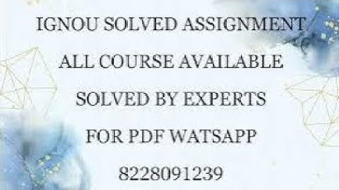 osei 41 solved assignment 2023 /IGNOU osei 41 solved Assignment 2023 /pdf wtsp 8228091239