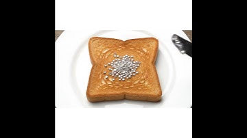 ASMR Toast with Diamond Gel