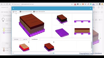 CubeMaster Online - Hot to build a mixed pallet load with thin parts