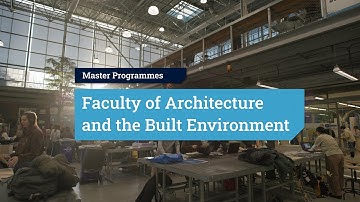 TU Delft | Introduction MSc programmes at the Faculty of Architecture and the Built Environment