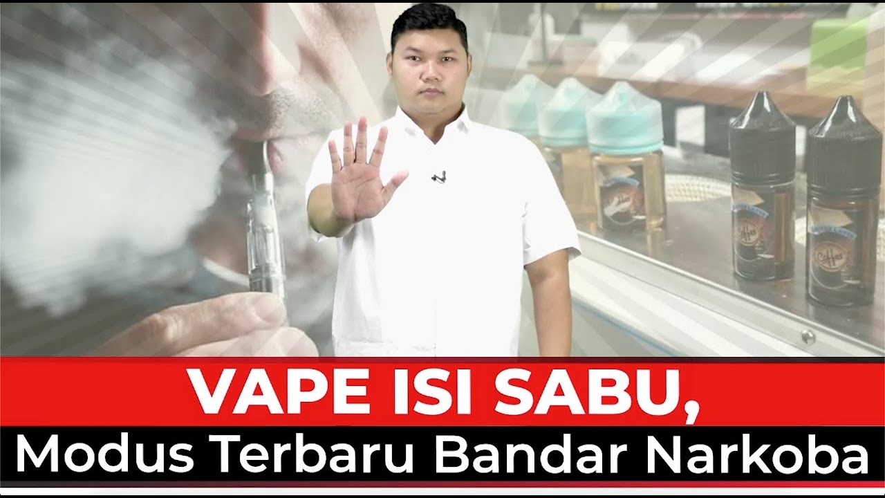 VAPE ISI SABU, MODUS TERBARU BANDAR NARKOBA