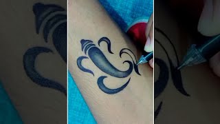 Ganesh Ji Ganpati Tattoo Kaise Banaye
