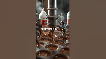 Tiny Workers Building a GIANT Chocolate Factory?! 🍫🔨 So Satisfying!