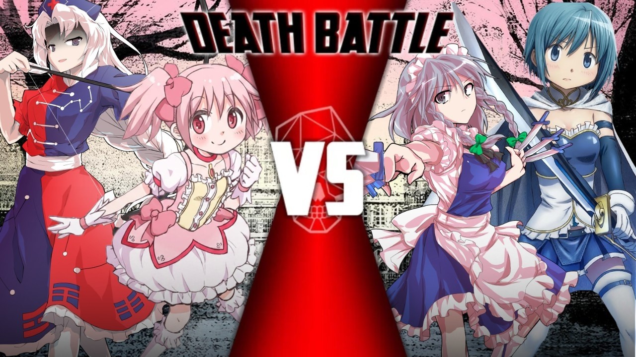 〖Touhou MUGEN〗Madoka Kaname and Eirin Yagokoro vs Sayaka Miki and Sakuya Izayoi