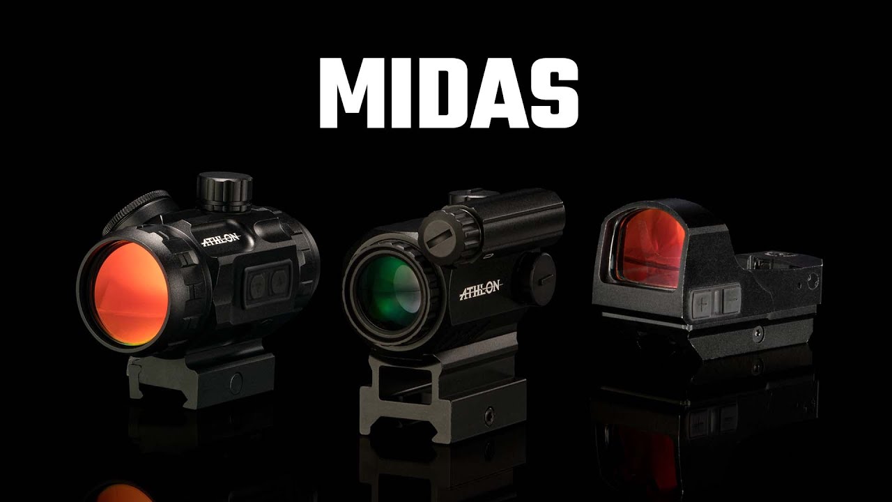 Midas LE | Competition and LEO Red Dot Open Sight | Athlon Optics