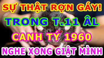 Tiên Báo Tháng 11 ÂL 3 Sự Thật Rợn Người Được Tiết Lộ  - Canh Tý 1960 Chắc Chắn Có Chuyện Lớn Xảy Ra