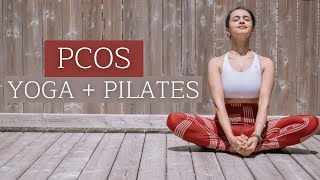 YOGA + PILATES  for PCOS, Hormonal Imbalances & Irregular Periods | Part -3