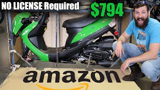 I BOUGHT the CHEAPEST street legal scooter on Amazon