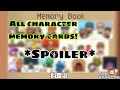 *Spoiler* All Character Memory Cards! - The Way Home