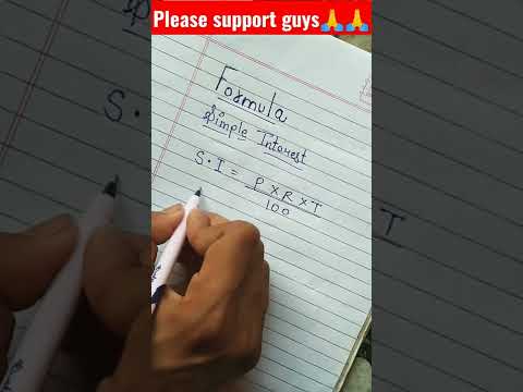 Formula of simple