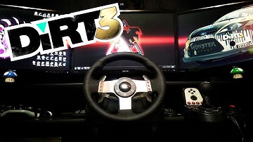 Dirt3 with G27 Eyefinity- Buggies