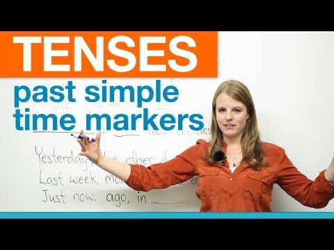 English Grammar: Past Simple Time Markers