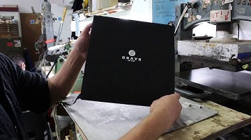 Grays Book Binders – Slip Case Making