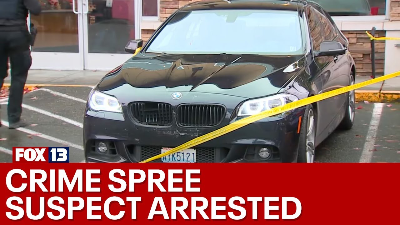King County crime spree suspect arrested in Renton | FOX 13 Seattle ...