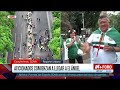 Aficionados Llegan al Ángel para Apartar Lugar y Ver el México vs Chequia