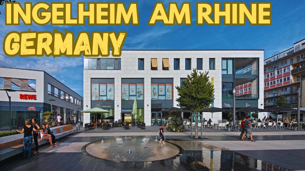 Ingelheim am RHEIN, Germany (Walking Tour)