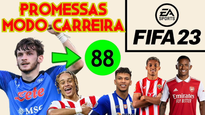 AS MELHORES PROMESSAS Do FIFA 23 PARA MODO CARREIRA! 