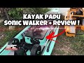 EP7 : Test Drive New Kayak Sonic Walker + Review | Kayak Fishing