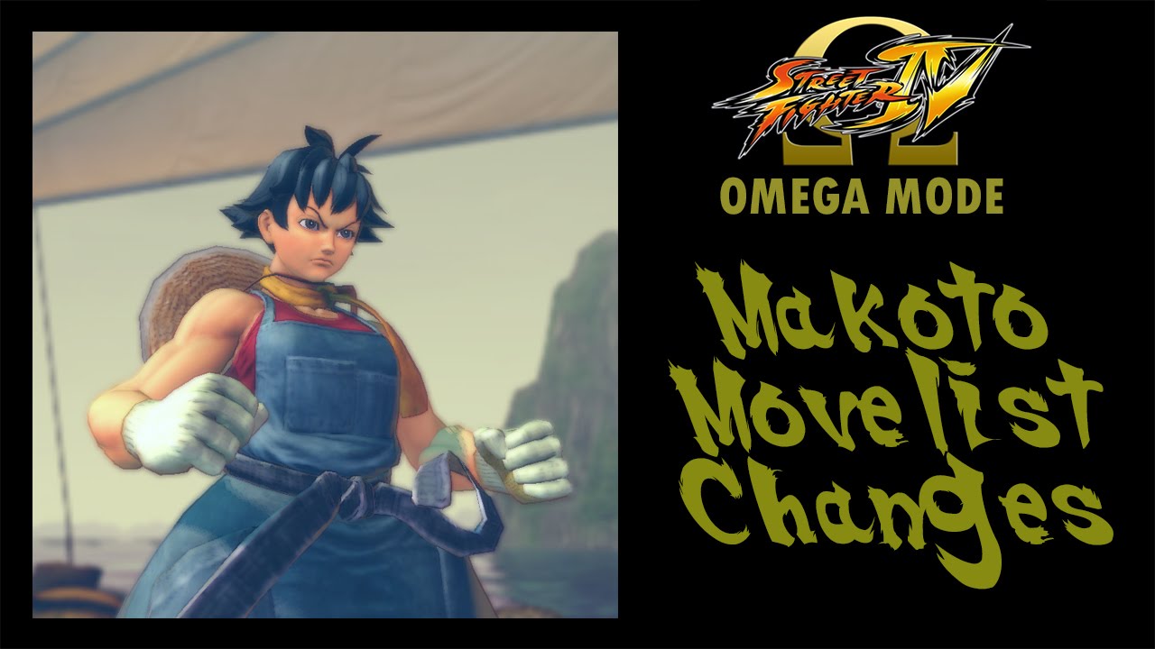 USFIV: Omega Mode - Vega Move List Changes 