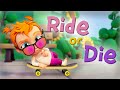 OFFiCiAL MUSiC ViDEO!! Cartoon Baby Adley Sings CRAZY Ride or Die Song! BFF