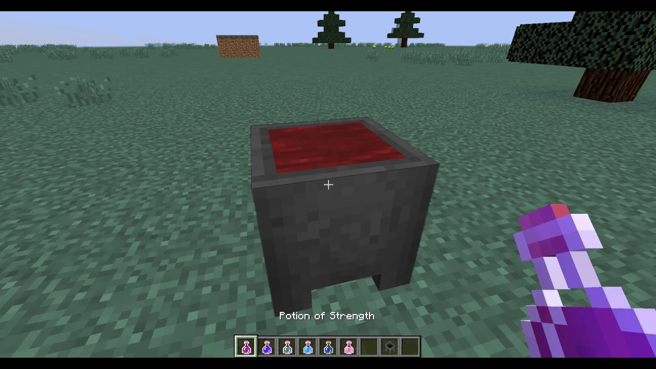 Minecraft proof of concept - Colored cauldron water - YouTube