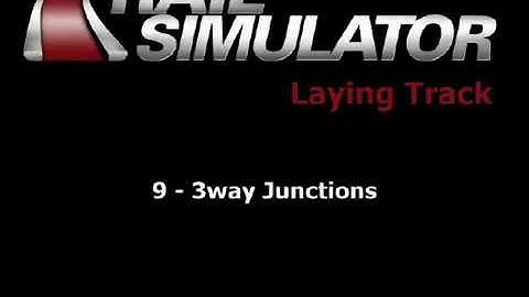 09 3way Junctions   Rail Simulator Tutorials on Blip