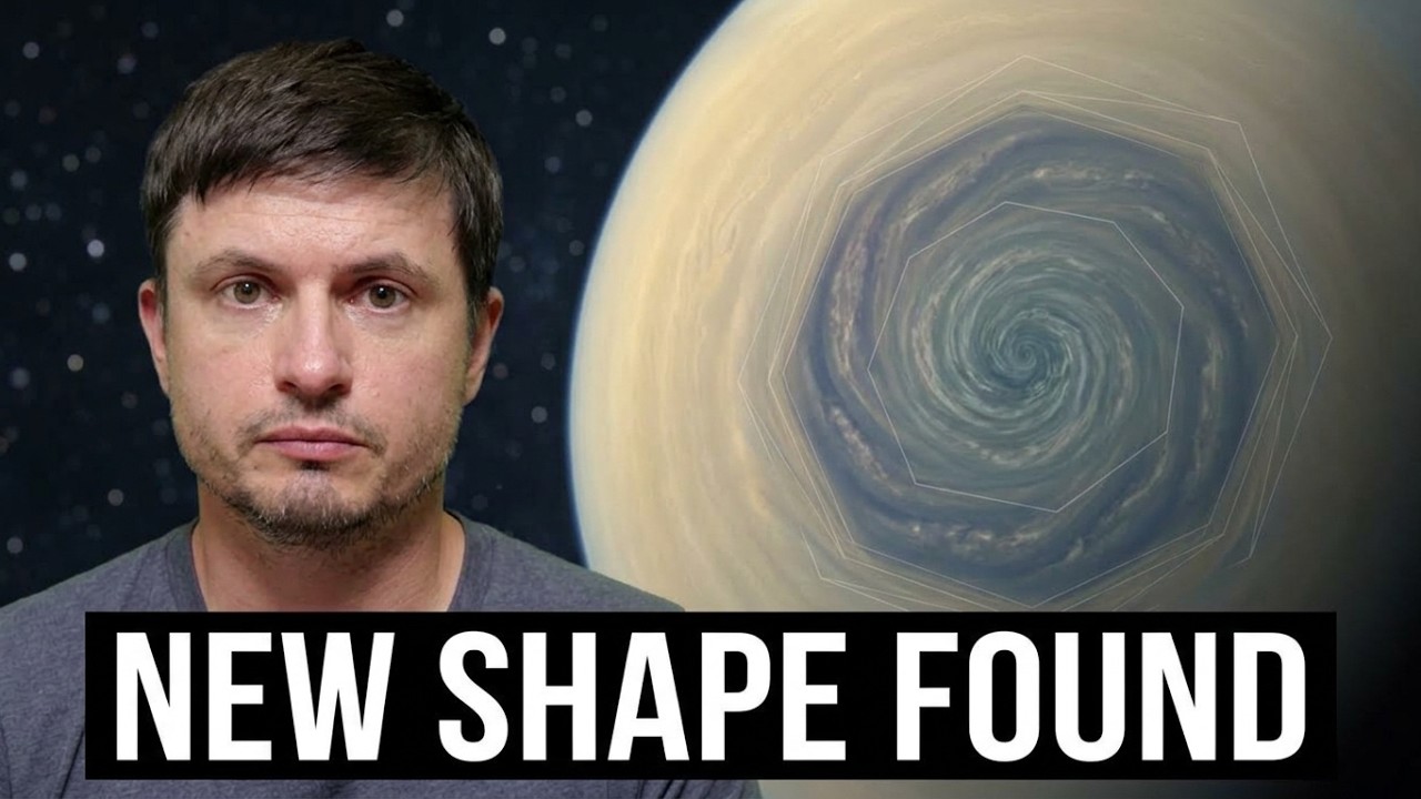 Thumbnail for “Hubble Reveals a Bizarre Decagon in Saturn's Atmosphere”.