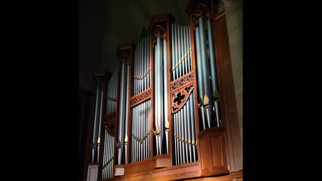 Symphonic Chorale on Jesu Meine Freude, Sigfrid Karg-Elert, performed by Nicholas Halbert