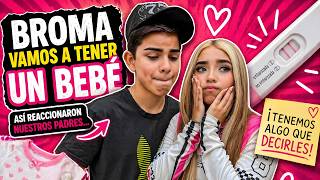 JOKE: WE'RE GOING TO BE PARENTS… 😳 THIS IS HOW OUR PARENTS REACTED