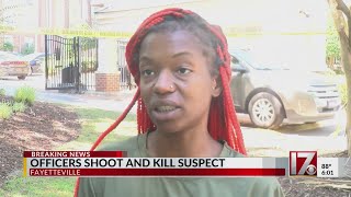 'Unnecessary': Witness says of deadly shooting of Fayetteville murder suspect