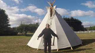 Teepee home made