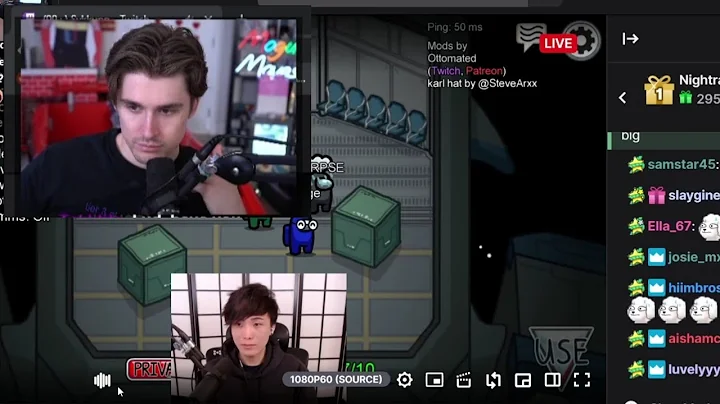 Ludwig immediately checks if Sykkuno is okay
