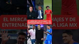 Se mueve el mercado de fichajes y de entrenadores en la Liga MX