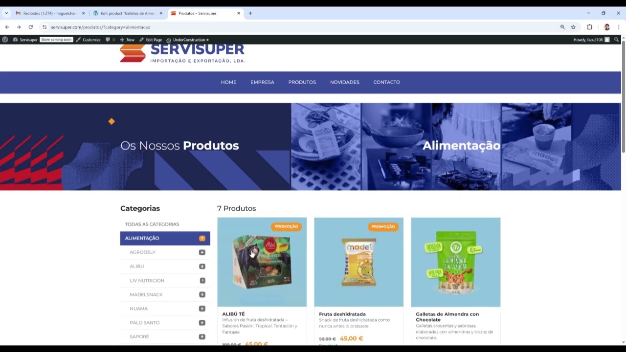 INSTRUCTIVO Como cargar Productos en Admin Servisuper