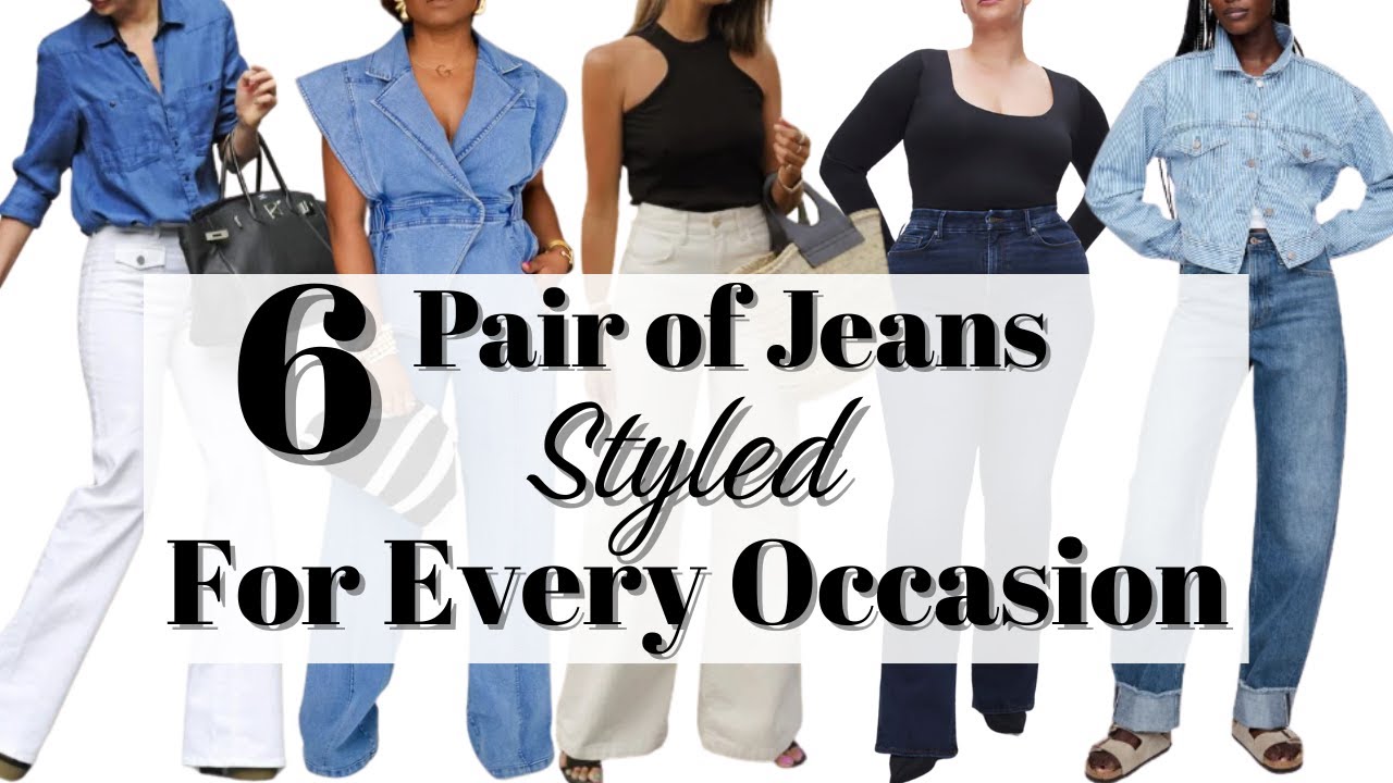 How to Style Trending Jeans in 2025 for Women Over 40 - YouTube