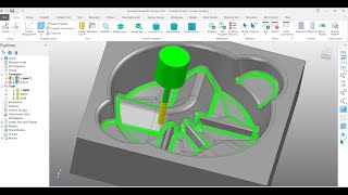 Tip corner cutting finishing in PowerMill Wealth