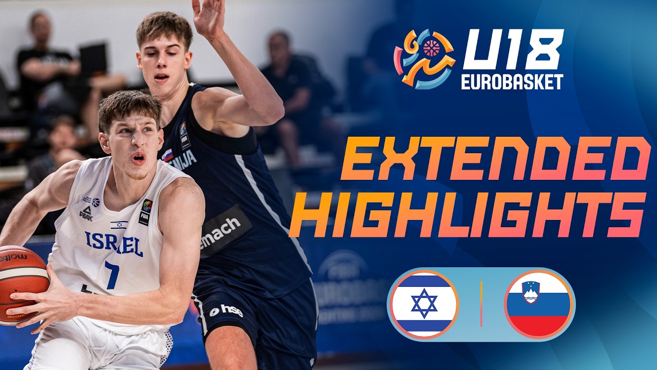 Quarter-Finals: Israel 🇮🇱 vs Slovenia 🇸🇮 | Extended Highlights | FIBA U18 EuroBasket 2026