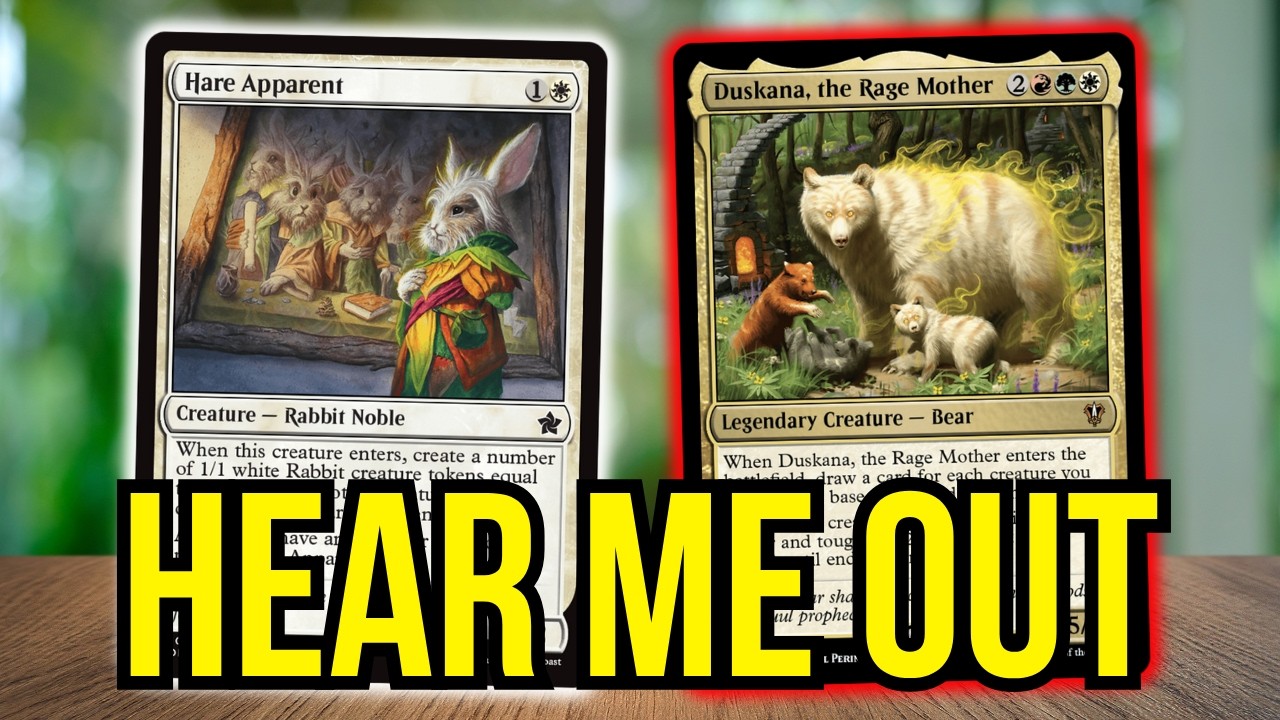 mtg hare apparent commander deck Proxy Foundations (FDN) #15 Illustrated by Milivoj eran Magic What commander to use for