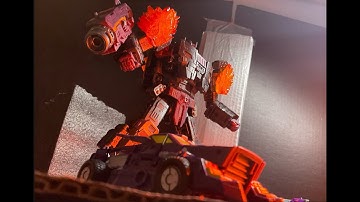 Transformers Stop-Motion: Solus Prime vs The Fallen (Transformers Age Of The Primes)
