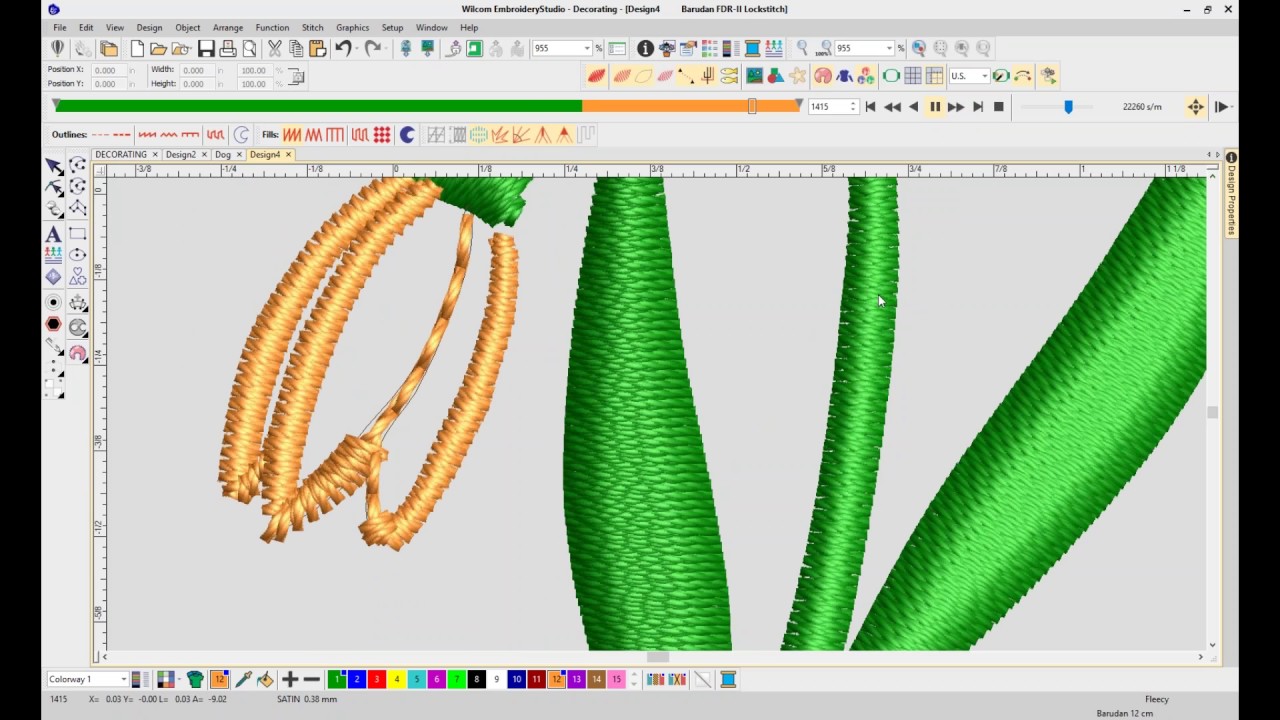 tutoriel wilcom embroidery studio e2 en français