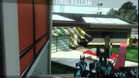Black Ops 2 AMAZING  Trickshot on Custom games