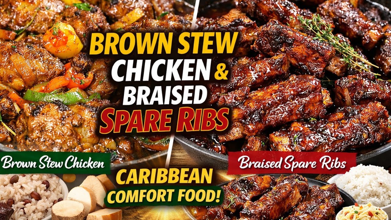 How To Braised Spear Ribs And Stew Chicken