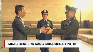 FULL 4 Kirab Bendera Pusaka dan Naskah Proklamasi dari Istana ke Monas - HUT RI ke 72