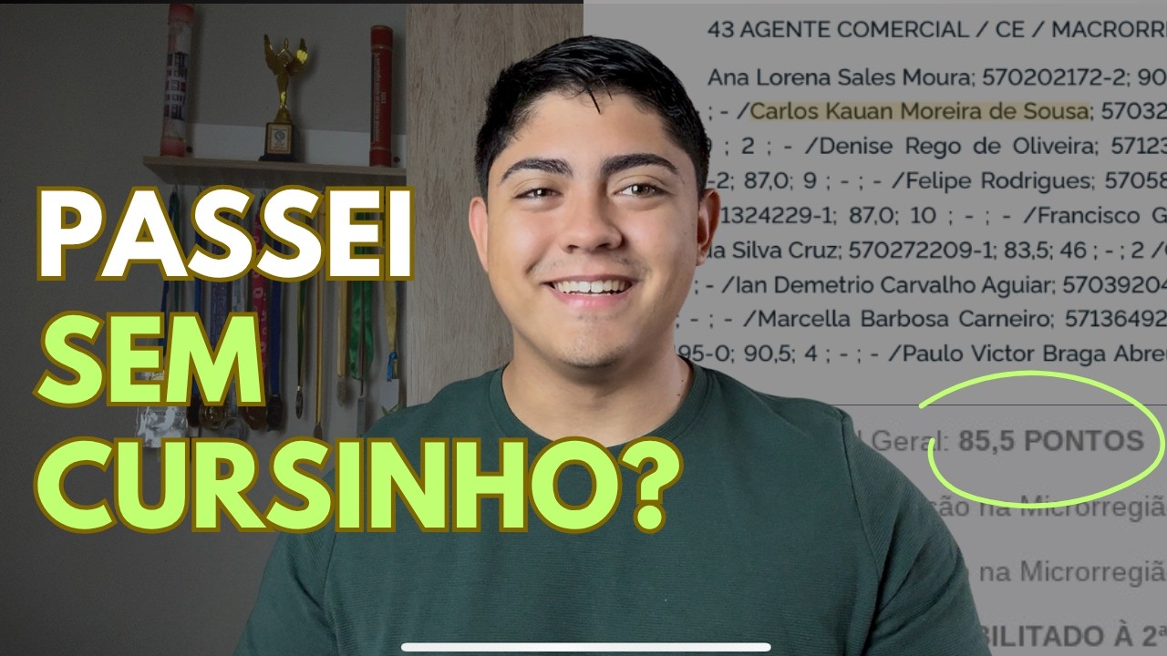 Como Estudei Cada Matéria para o Concurso do Banco do Brasil e Fui Aprovado?