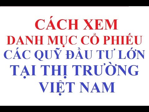 Video: Cách Xem Danh Sách