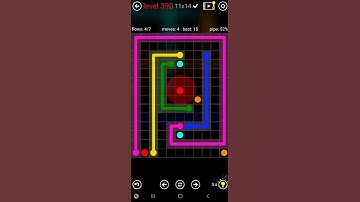 How To Solve Flow Free 11x14 Mega Mania Pack Level 390 Board Walk Through Solution Walkthrough