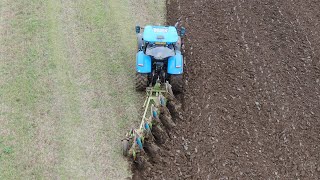 A FEW HINTS and TIPS FOR PLOUGHING. NEW HOLLAND T7 and DOWDESWELL.